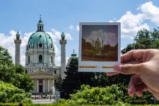 PolaWalk, Polaroifotos, Fotografieren, Wien