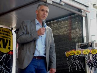 Vorsitzende des Wirtschaftsbereichs Druck, Kommunikation, Papierverarbeitung Michael Ritzinger Vorsitzende des Wirtschaftsbereichs Druck, Kommunikation, Papierverarbeitung Michael Ritzinger