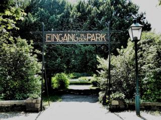 Eingang zum Kurpark Eingang zum Kurpark