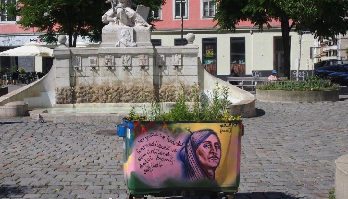 Pflanzen auf Rädern Pflanzen auf Rädern