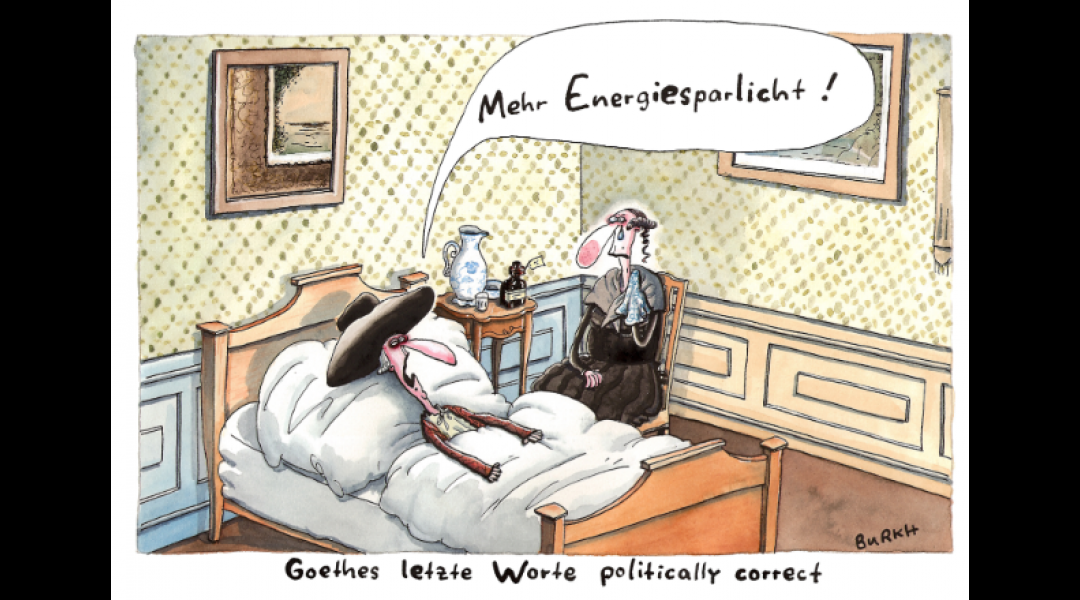 Goethe politically correct