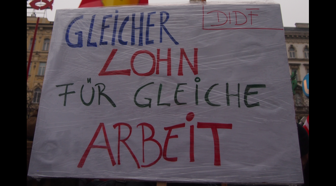 Gleicher Lohn für gleiche Arbeit